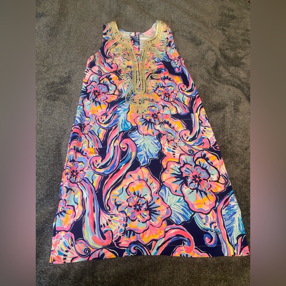 Lilly Pulitzer Carlotta shift stretch Dress size 4